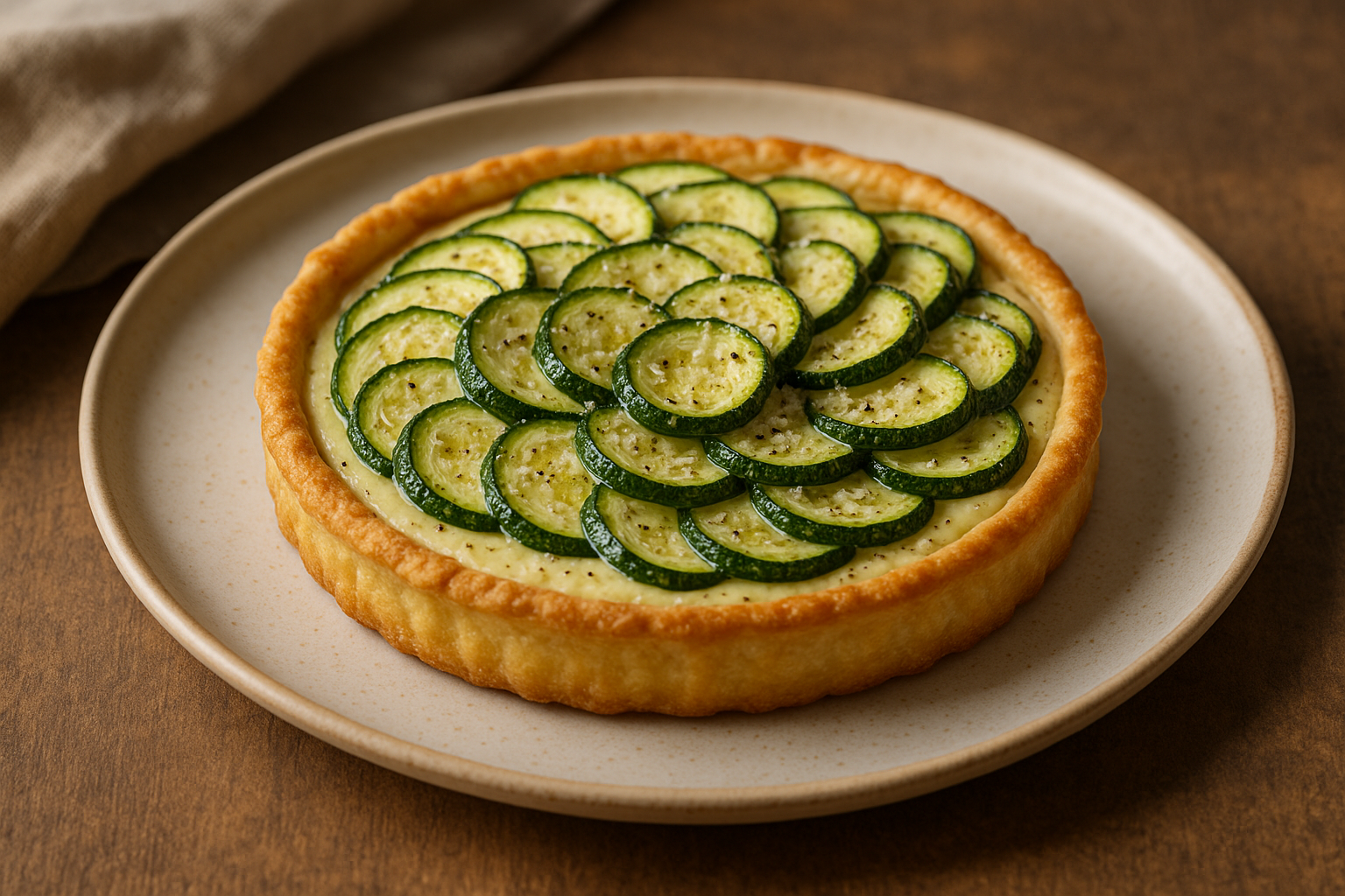 Crostata di zucchine