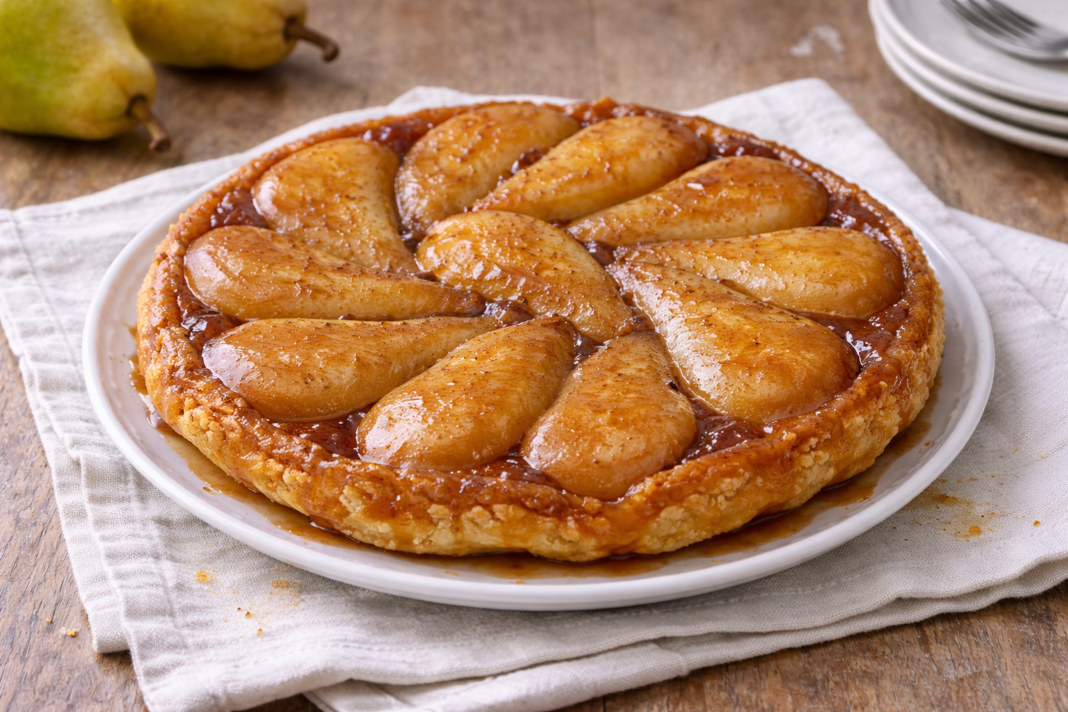 Tarte Tatin alle pere